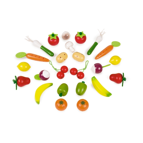 Janod Panier avec fruits et légumes